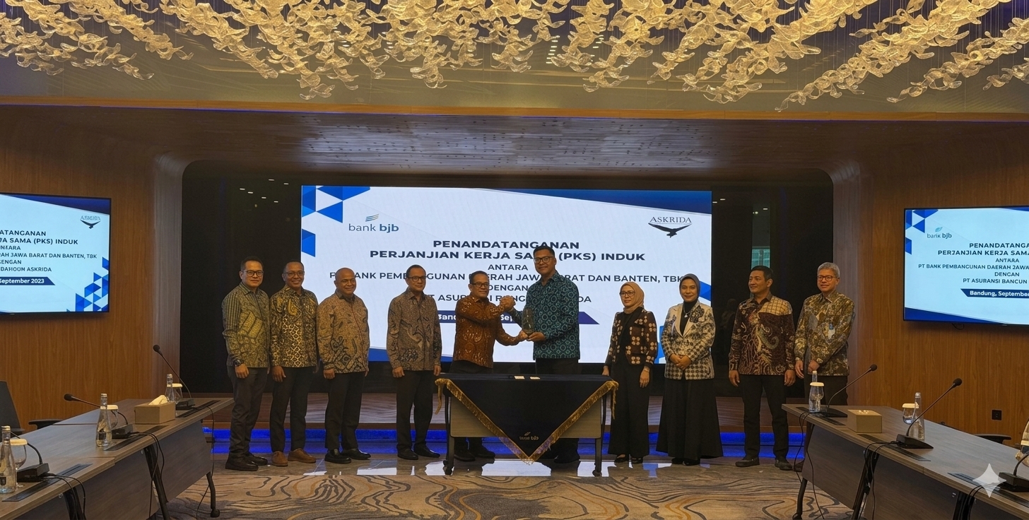 Sinergi Sektor Finansial: Bank BJB dan Askrida Perkuat Layanan Lewat PKS Induk